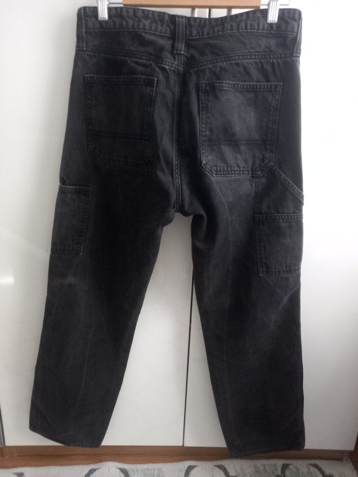 Mavi Jean Gri Erkek Denim Bol Kesim Pantolon - Görsel 2