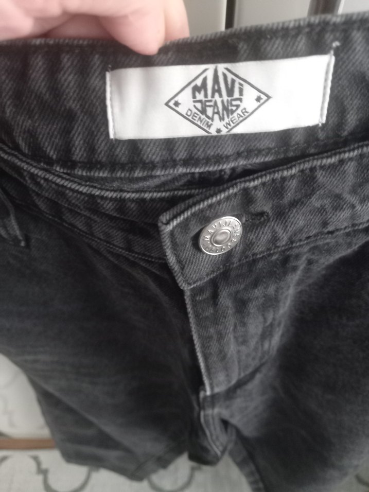 Mavi Jean Gri Erkek Denim Bol Kesim Pantolon - Görsel 3