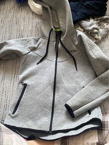 unisex fermuarli sweat