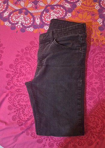 Siyah Slimfit Kesim Erkek Kot Pantolon - Görsel 3