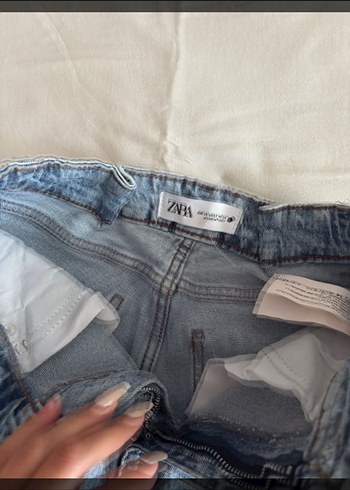 Gri Midi Boy Normal Kesim Kadın Kot Pantolon - Görsel 2