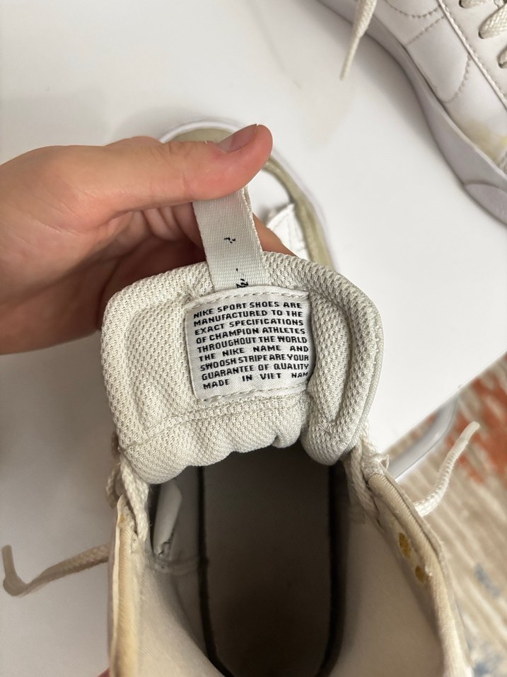 Nike Beyaz Gri Kadın Spor Ayakkabı - Görsel 3