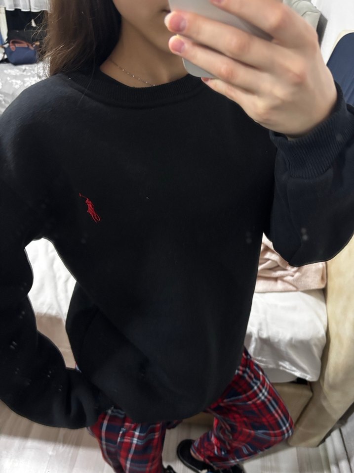 Siyah Polo Ralph Lauren Sweatshirt - Görsel 2