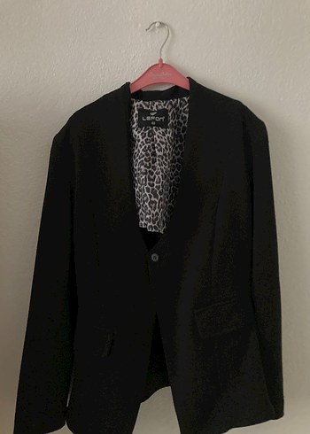 Zara Sikligin Simgesi Siyah Tek Dugmeli Blazer