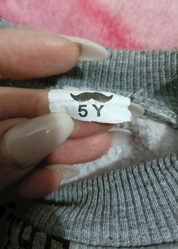 Gri Baskılı Erkek Çocuk Sweatshirt - Görsel 2