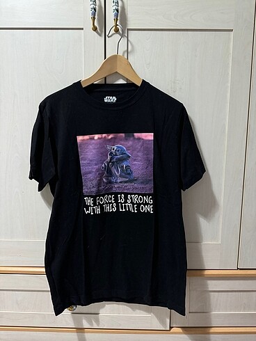 starwars baby yoda p&b tshirt
