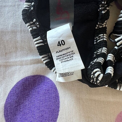 40 Beden penti sabrina bralet bikini üstü