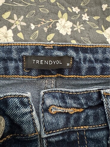 Trendyol & Milla lacivert şeritli skinny jean