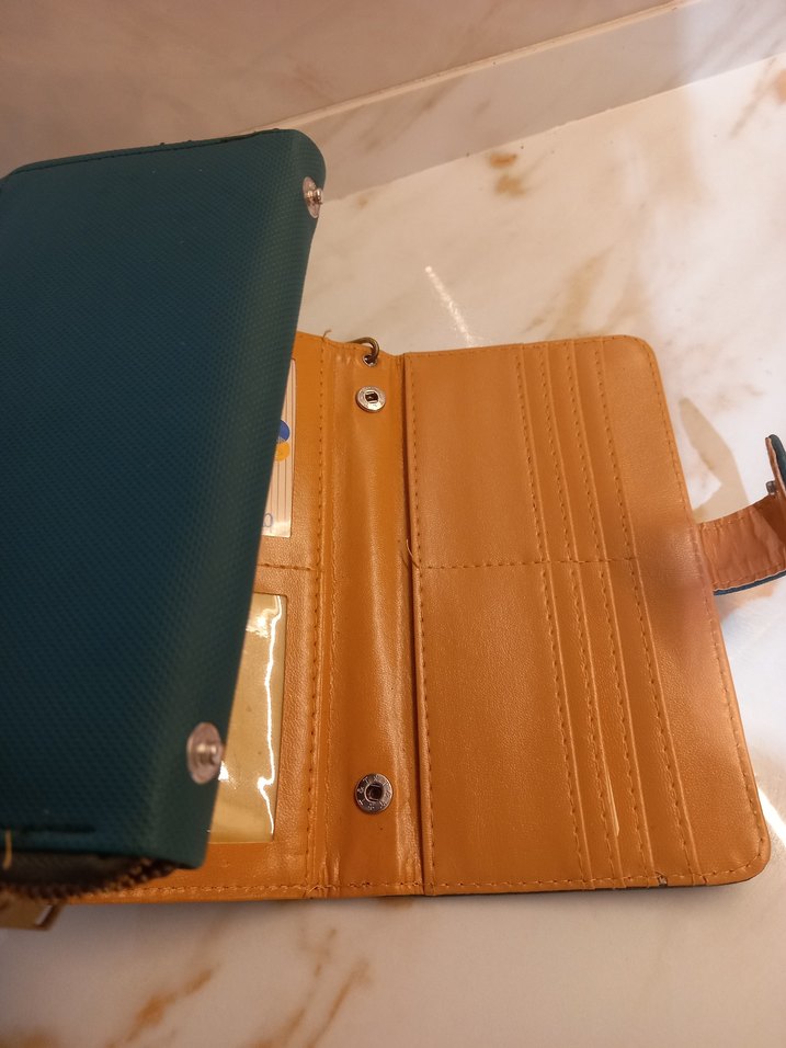 Deri locoste kadın cüzdanı - Görsel 2