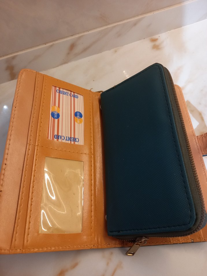 Deri locoste kadın cüzdanı - Görsel 5