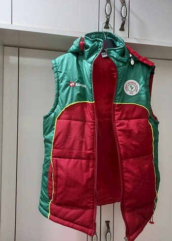 Lotto Renkli Kapusonlu Spor Yelek
