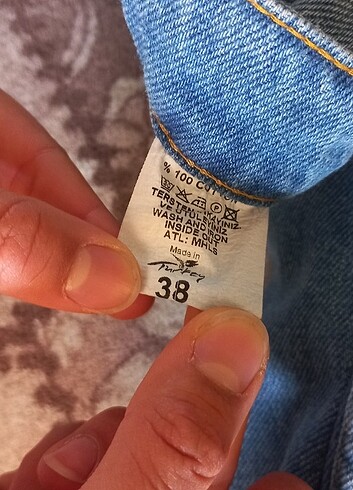 s Beden mavi Renk Kot pantolon