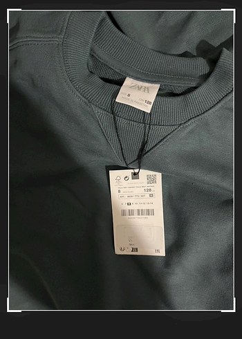 Zara çocuk üst - Görsel 2