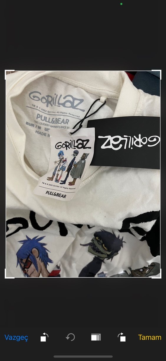Pull&Bear X Gorillaz Koleksiyon T-shirt - Görsel 3