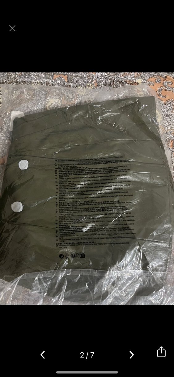 H&M Vegan Deri Trençkot - Görsel 3