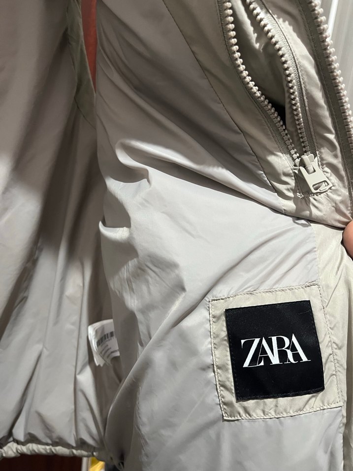 Zara Kuş Tüyü Şişme Yelek - Görsel 4