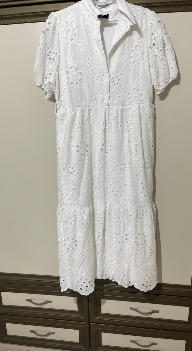 beyaz elbise - Görsel 3