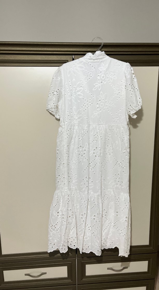 beyaz elbise - Görsel 4