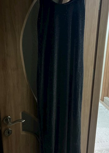 Gri Metalik elbise - Görsel 2