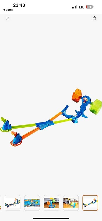 Hot Wheels Denge Sıçrayışı Yarış Seti, Tek ve 2 Kişiyle Oynanabi