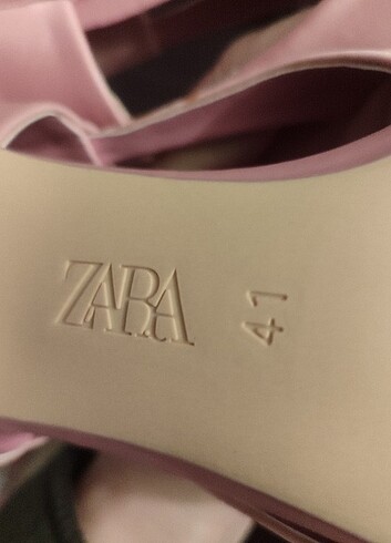 Zara topuklu ayakkabı 