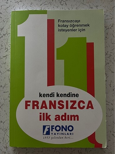Kendi Kendine Fransizca kitabi