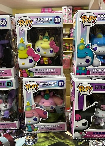  Kuromi Funko Pop çeşitleri Tane fiyatıdır