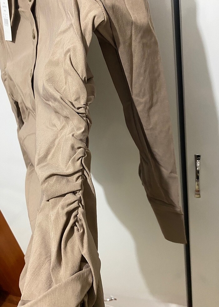 Gömlek elbise - Görsel 4