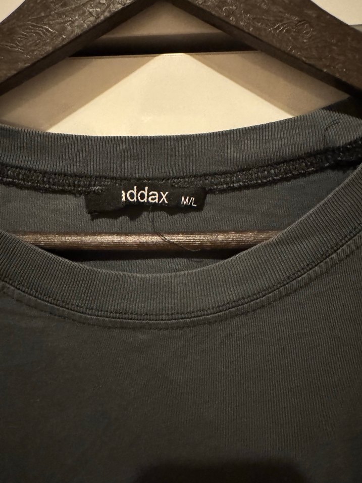 Gri Baskılı Loose Fit Hamile Tişört - Görsel 2