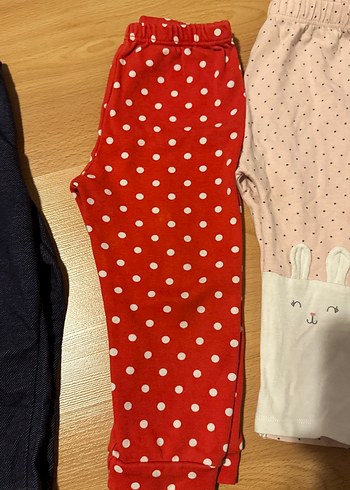 Kız Çocuk Pamuklu Basic Taytlar - Görsel 3