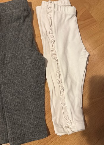 Kız Çocuk Pamuklu Basic Taytlar - Görsel 6