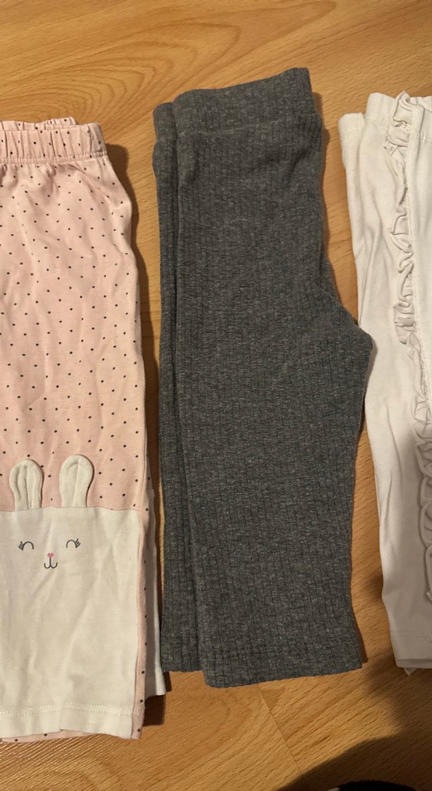 Kız Çocuk Pamuklu Basic Taytlar - Görsel 5