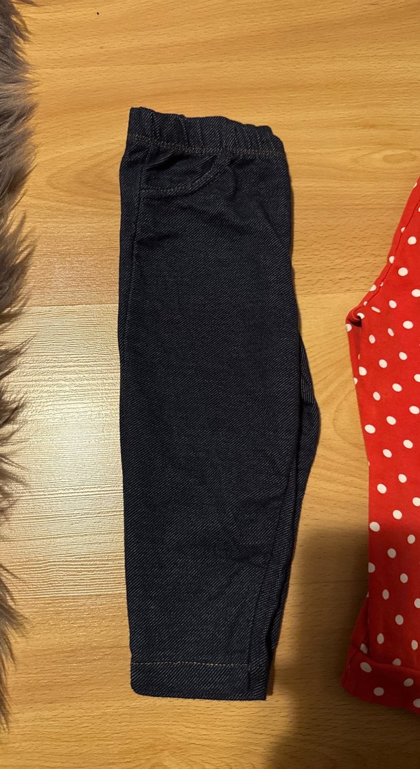 Kız Çocuk Pamuklu Basic Taytlar - Görsel 2