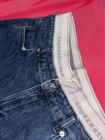 Sagaza Madrid Sagaza Studio Mavi Kargo Cepli Jeans