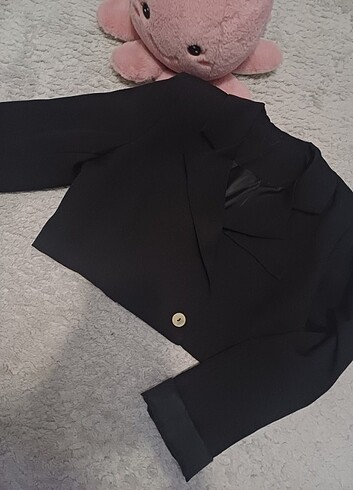 38 Beden Milla crop blazer ceket