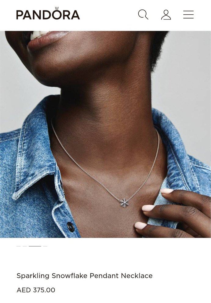 Pandora Kar Tanesi Kolye - Görsel 5