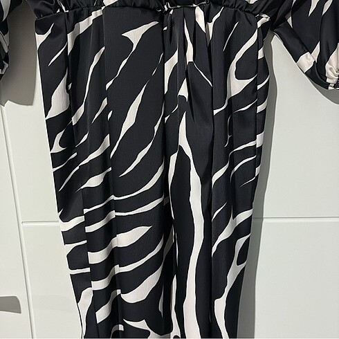 s Beden Zebra elbise