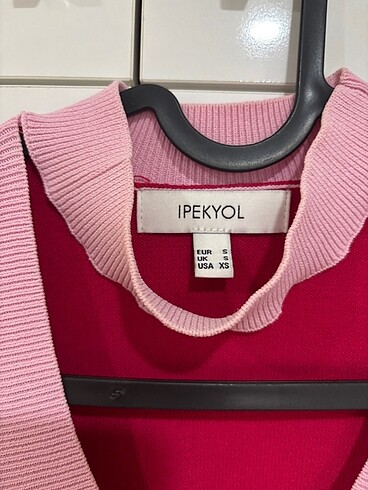 ipekyol İpekyol pembe triko
