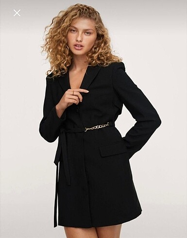 Mango Blazer Elbise