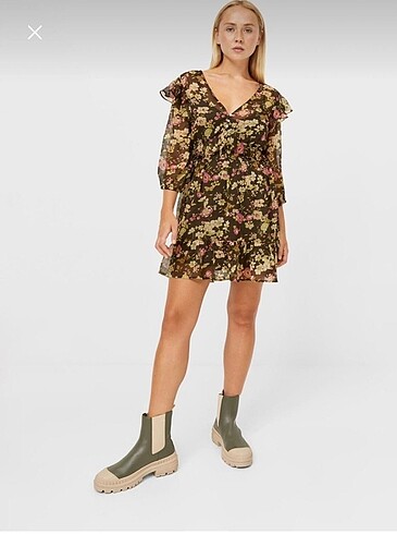 m Beden Stradivarius Elbise Mini