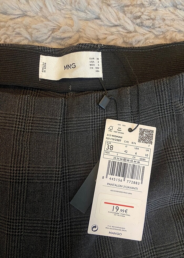 Mango pantolon - Görsel 3