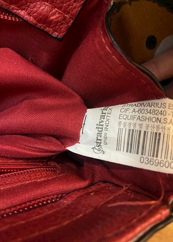 Kırmızı Deri Kadın Sırt Çantası - Görsel 4