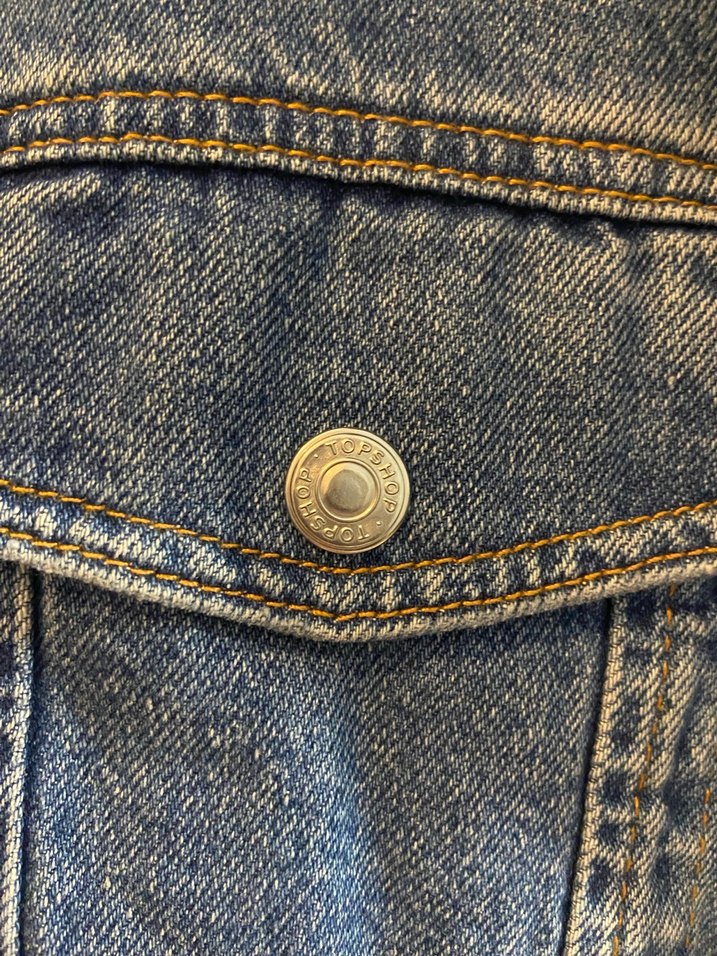 Topshop Kürklü Kot Ceket - Görsel 2