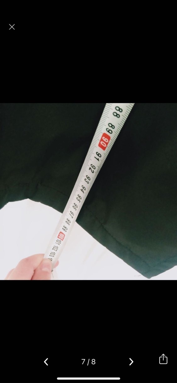 Düğmeli Siyah Uzun Kadın Trençkot - Görsel 3