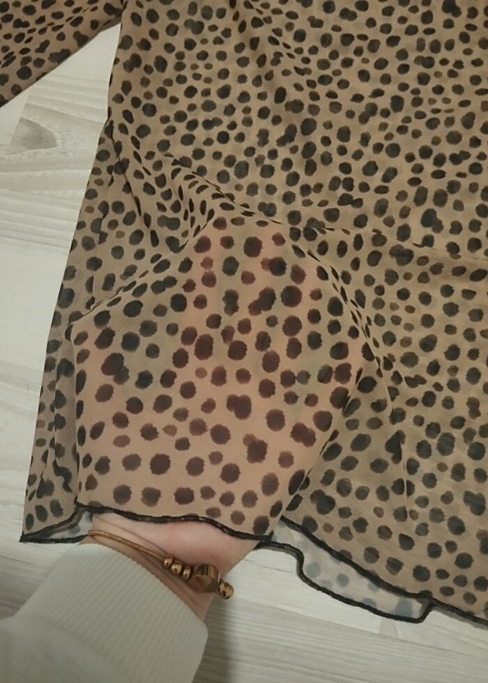 Leopar bluz - Görsel 3