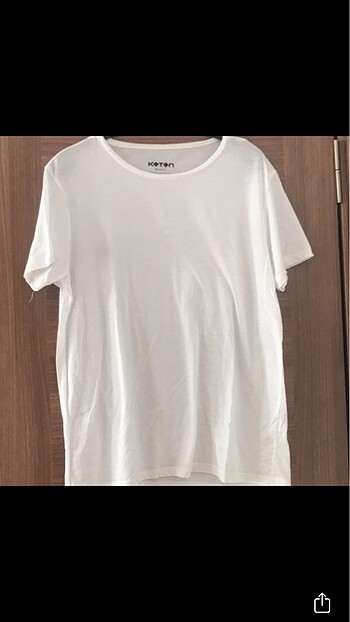Koton marka beyaz tişört