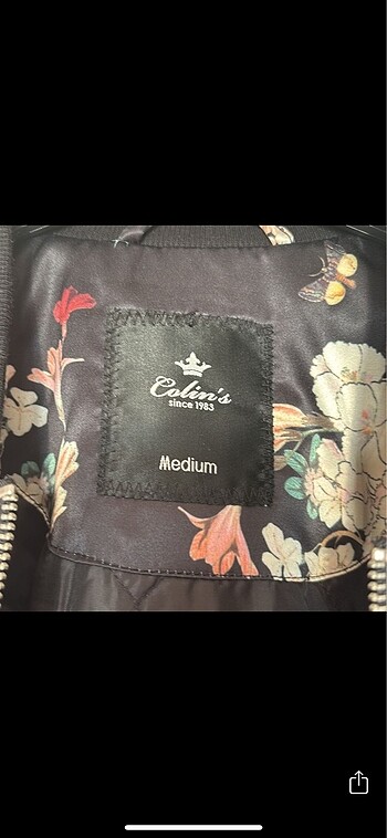Colin's Colins marka çiçek desenli mont