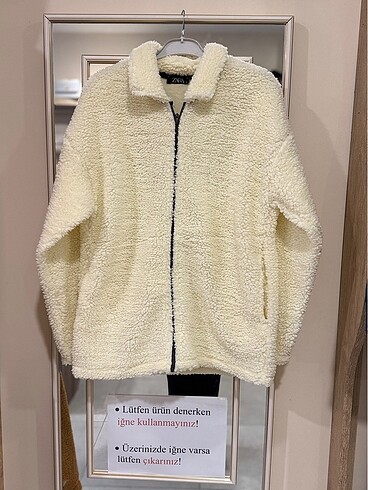 Zara peluş hırka