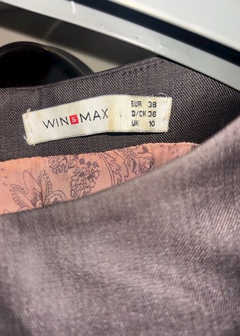 Siyah Midi Kolsuz Ofis Elbisesi - Görsel 4