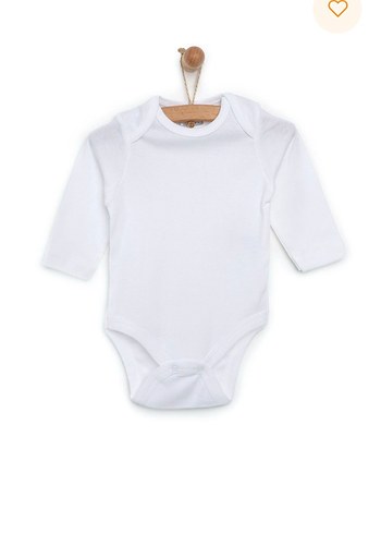Beyaz Askılı Bebek Kız Body - Görsel 2